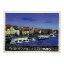 Regensburg Magnet Altstadt Panorama an der Donau