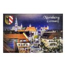 Fotomagnet Foto Magnet Nürnberg bei Nacht