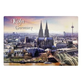 Fotomagnet Foto Magnet Kühlschrankmagnet - Köln Blick auf Dom