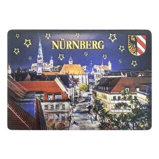 Fotomagnet Foto Magnet Nürnberg Abends