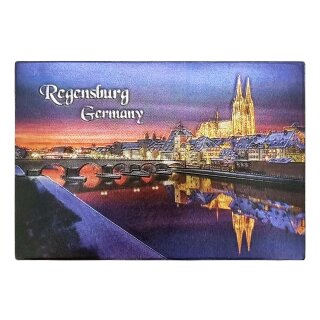 Fotomagnet 80 x 53mm Folien Magnet Regensburg Germany