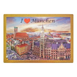 Großes Folien Fotomagnet Magnet München TOP2022-01