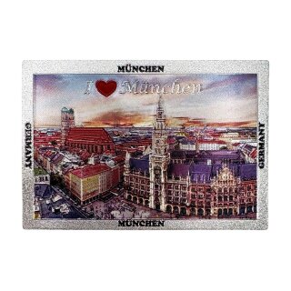 Großes Folien Fotomagnet Magnet München TOP2022-01