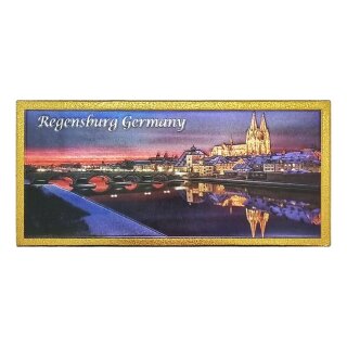 Fotomagnet Magnet Folien Magnet 130 x55mm Regensburg Lang