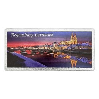 Fotomagnet Magnet Folien Magnet 130 x55mm Regensburg Lang