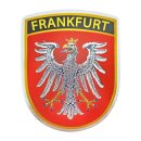 Fotomagnet mit Glitzeroptik Dick  - Frankfurt Wappen