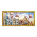 Folien Magnet Lang 130 x 55mm Fotomagnet Rothenburg ob...