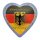 Magnet Herz Folien Fotomagnet Germany