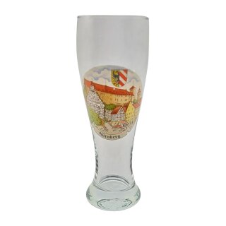 Mini-Weizenbierglas ca 11cm