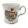 Kaffeehaferl, Barockhenkel Gold Groß 10,2 cm Nürnberg Tasse