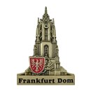 Frankfurt Dom Metal Magnet Bronze