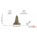 Frankfurt Dom Metal Magnet Bronze