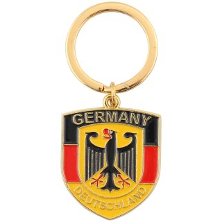 Schlüsselanhänger Germany schwarz rot gold