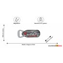 Flaschenöffner Magnet Regensburg silber