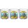 6 Set Schnaps Gläser hoch Nürnberg Germany Deutschland 50 ml Schnaps Glas #1