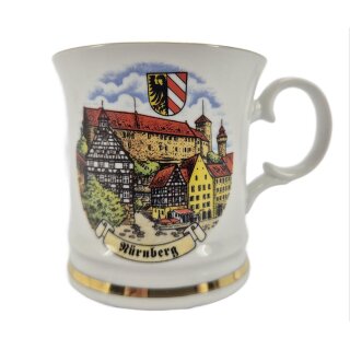 Kaffeehaferl Nürnberg Germany  H: 7,6 cm, D: 7,8 cm  MG 60mm