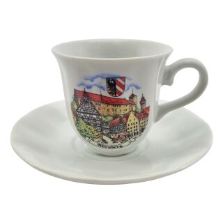 Kaffeehaferl mokka Tasse 6,5cm mit Teller