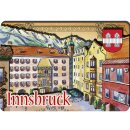 Magnet Holz MDF Souvenir Innsbruck Holz MDF