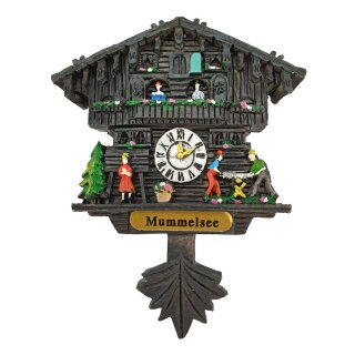 Kuckucksuhr Magnet Polyresin Kühlschrank Handmade Deutschland schwarz - Mummelsee