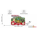 Kühlschrankmagnet Magnet Polyresin Salzburg Mozart Burg