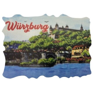 Polyresin Magnet Kühlschrank - Made in Italy - Würzburg