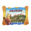 Salzburg Mozart Magnet Kühlschrankmagnet Polyresin...
