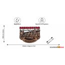 Kühlschrank Magnet Metall Bronze Retro Look - Regensburg