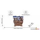 München Metallmagnet Friedensengel Bayern Wappen -...