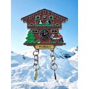 Kühlschrankmagnet Alpen Kuckucksuhr Magnet Reisemagnet Mitbringsel Metall - Wiesbaden