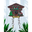 Kühlschrankmagnet Alpen Kuckucksuhr Magnet Reisemagnet Mitbringsel Metall - Franken