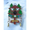 Kühlschrankmagnet Alpen Kuckucksuhr Magnet  Reisemagnet Mitbringsel Metall - Rothenburg
