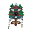 Kühlschrankmagnet Alpen Kuckucksuhr Magnet  Reisemagnet Mitbringsel Metall - Erlangen