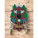 Kühlschrankmagnet Alpen Kuckucksuhr Magnet  Reisemagnet Mitbringsel Metall - Neuschwanstein