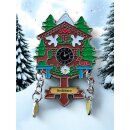 Kühlschrankmagnet Alpen Kuckucksuhr Magnet  Reisemagnet Mitbringsel Metall - Bodensee