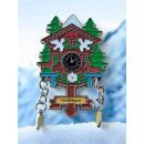 Kühlschrankmagnet Alpen Kuckucksuhr Magnet  Reisemagnet Mitbringsel Metall - Nördlingen