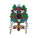 Kühlschrankmagnet Alpen Kuckucksuhr Magnet  Reisemagnet Mitbringsel Metall - Kaysersberg