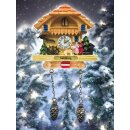 Kuckucksuhr Magnet Polyresin Kühlschrank Beige Haus Österreich Austria - Salzburg