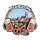 MDF Holz Magnet Fotomagnet Souvenir Bier Breze Regensburg
