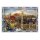 Kühlschrankmagnet Stadtpanorama Magnet Frauenkirche und Marienplatz