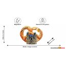 Magnet Passau Brezel mit Dom St. Stephan Darstellung