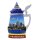 Polyresin Magnet Kühlschrankmagnet Frankfurt am Main Bierkrug Krug Skyline Main