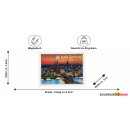 Köln Magnet Dom Panorama und Rheinbrücke