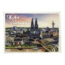 Köln Magnet mit Stadtpanorama und Dom Ansicht