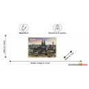 Köln Magnet mit Stadtpanorama und Dom Ansicht