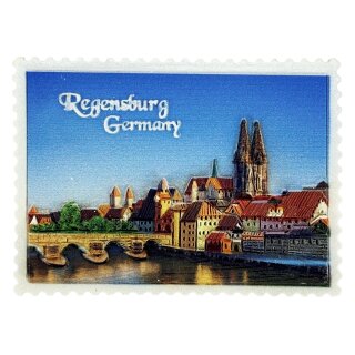 Magnet Regensburg Dom St. Peter und Steinerner Brücke