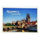 Magnet Regensburg Dom St. Peter und Steinerner Brücke