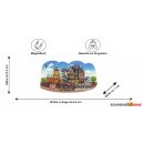 Polyresin Magnet Kühlschrankmagnet Frankfurt am Main...