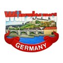 Kühlschrankmagnet Würzburg Festung Marienberg