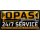 Blechschild Opas Service 16x32cm