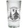 6 er Pack Schnapsglas 25ml, Schwarz Weiß Nürnberg